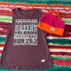 NYC, Marathon, 2022 tank boroughs hat